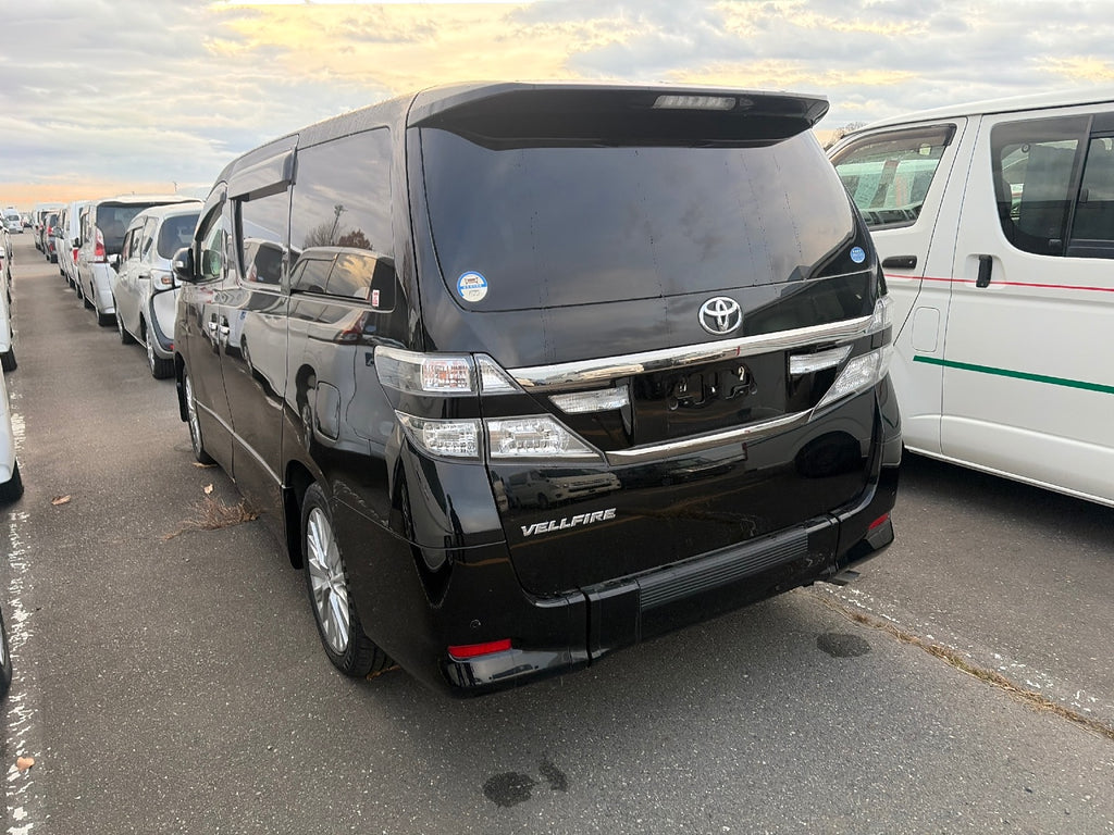 2012 Toyota Vellfire Welcab AHN20-8240614 Black 37000Km - Under Offer