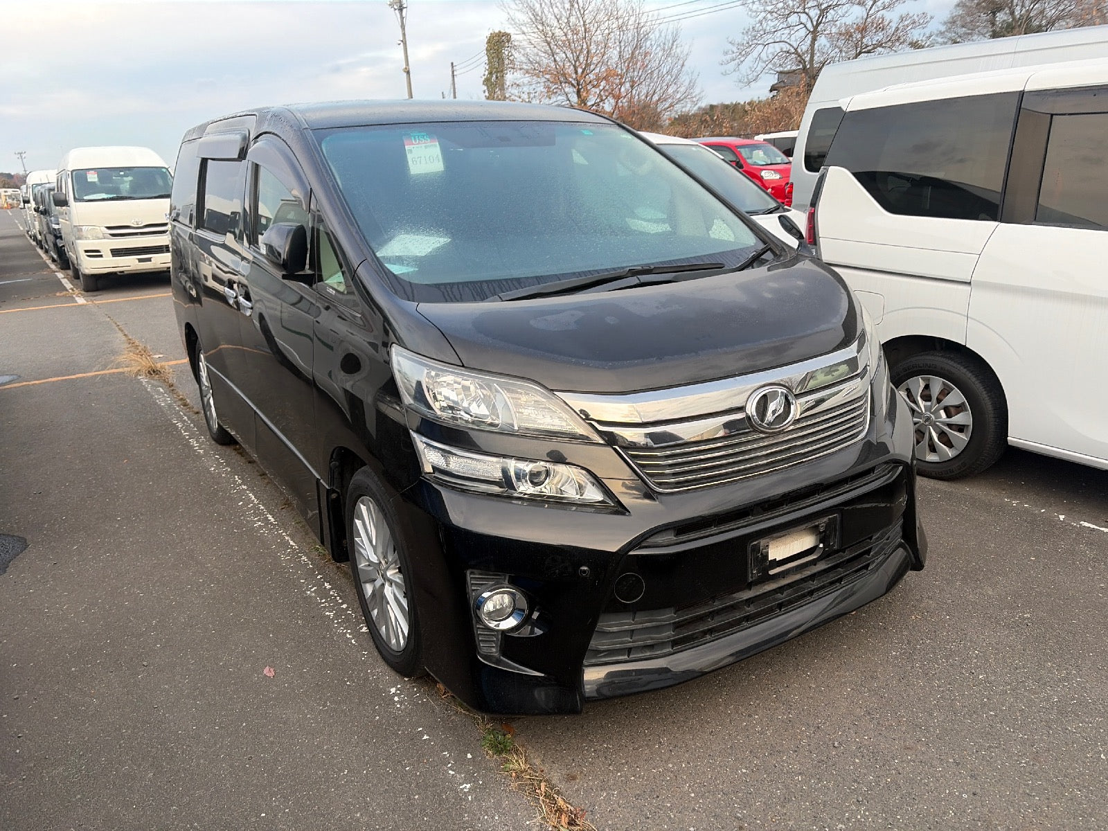 2012 Toyota Vellfire Welcab AHN20-8240614 Black 37000Km - Under Offer