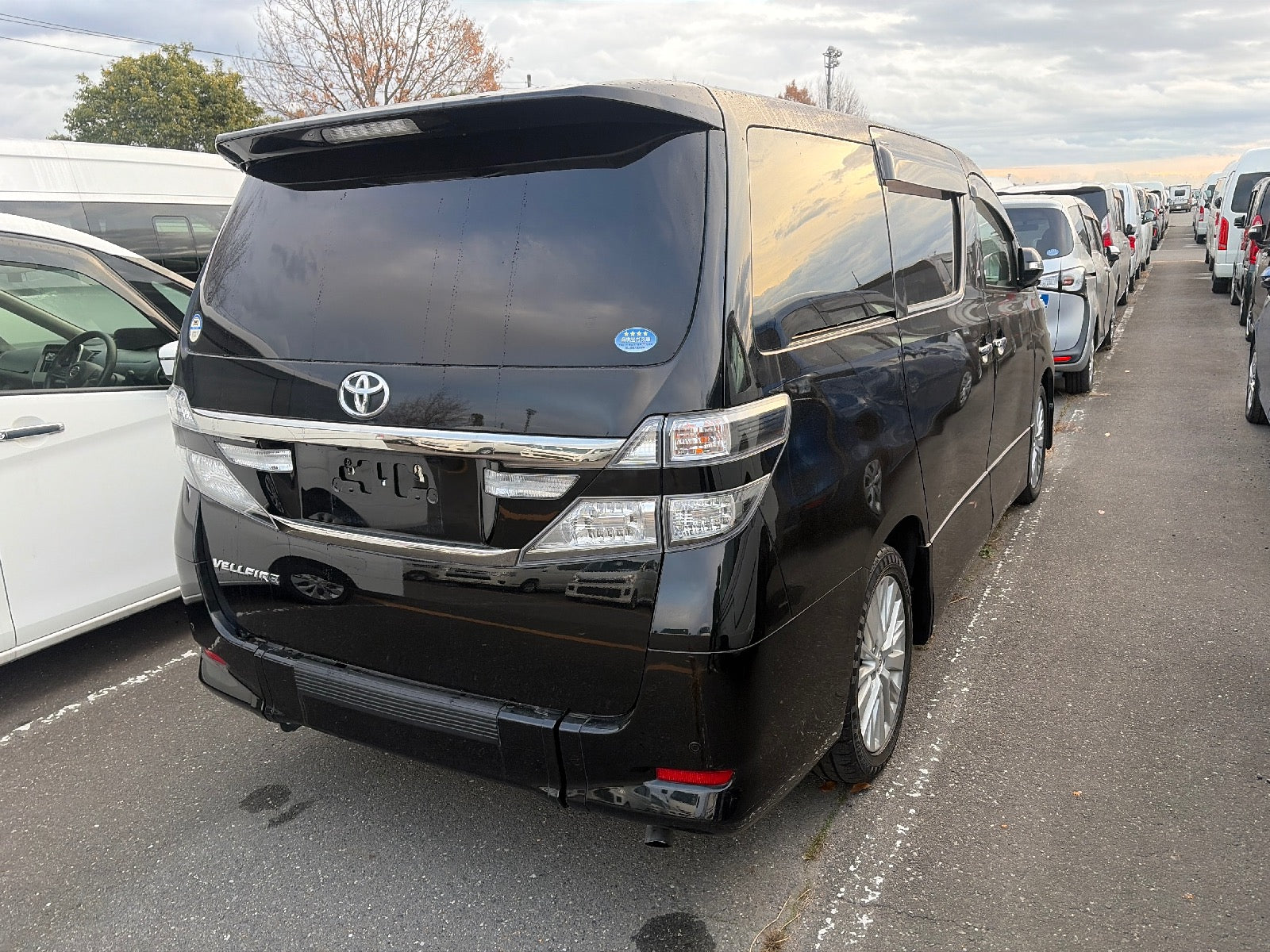 2012 Toyota Vellfire Welcab AHN20-8240614 Black 37000Km - Under Offer