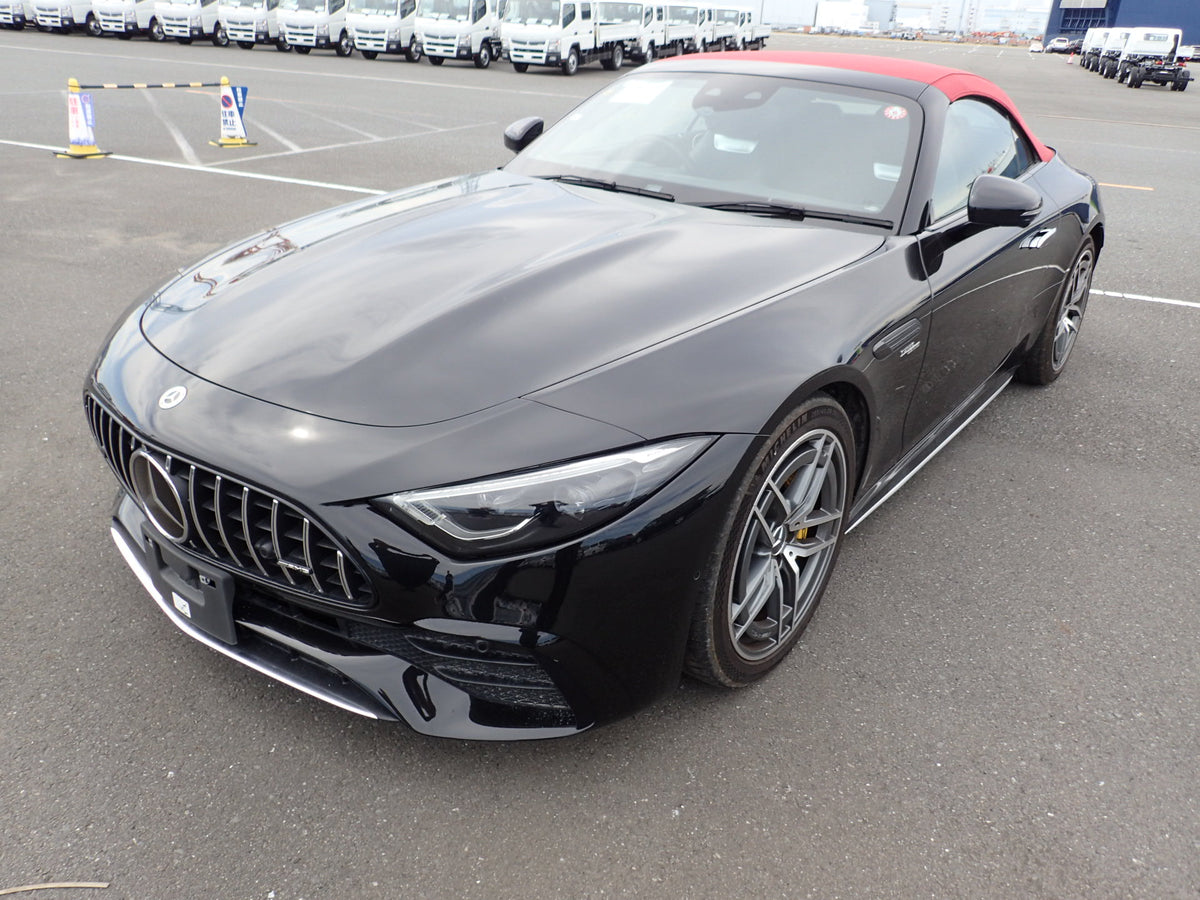 2022 Mercedes SL43 AMG Black/ Red with 9620 Km 005118