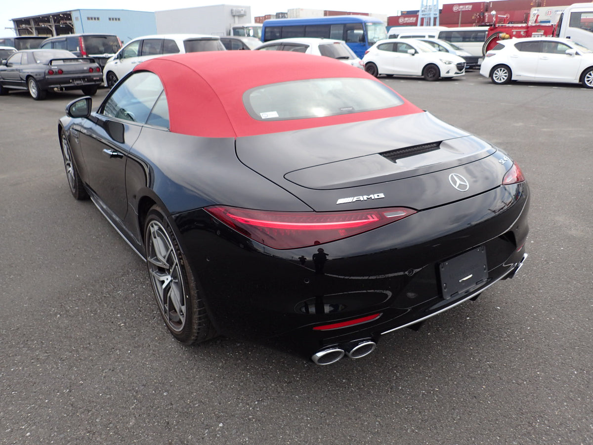 2022 Mercedes SL43 AMG Black/ Red with 9620 Km 005118