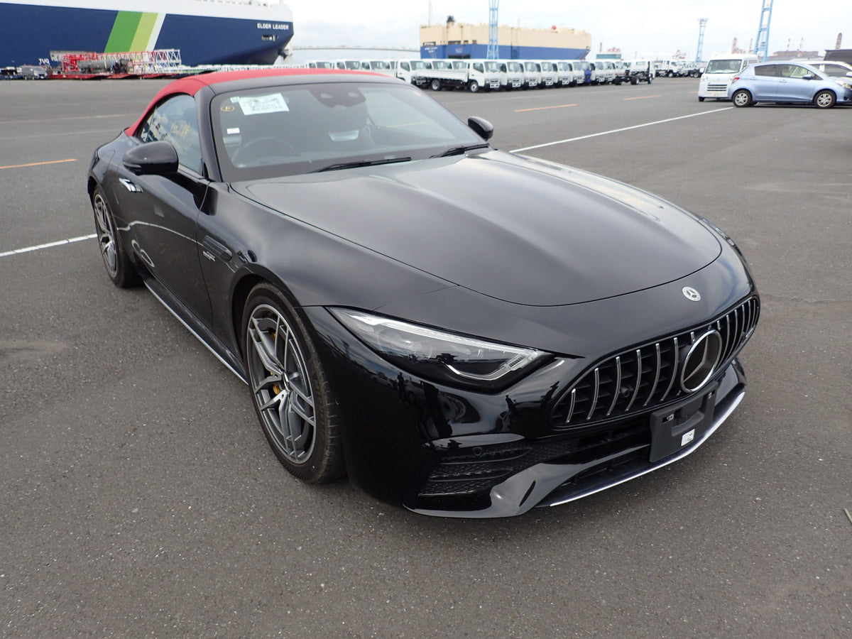 2022 Mercedes SL43 AMG Black/ Red with 9620 Km 005118