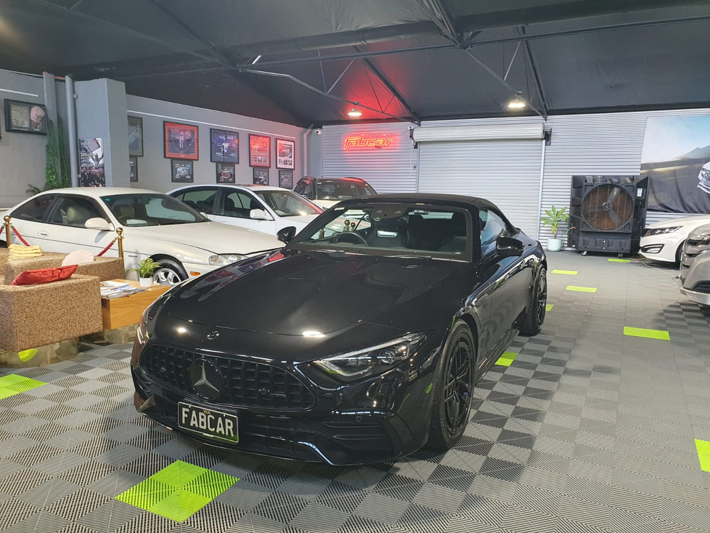 2022 Mercedes SL43 AMG Black on Black 008944
