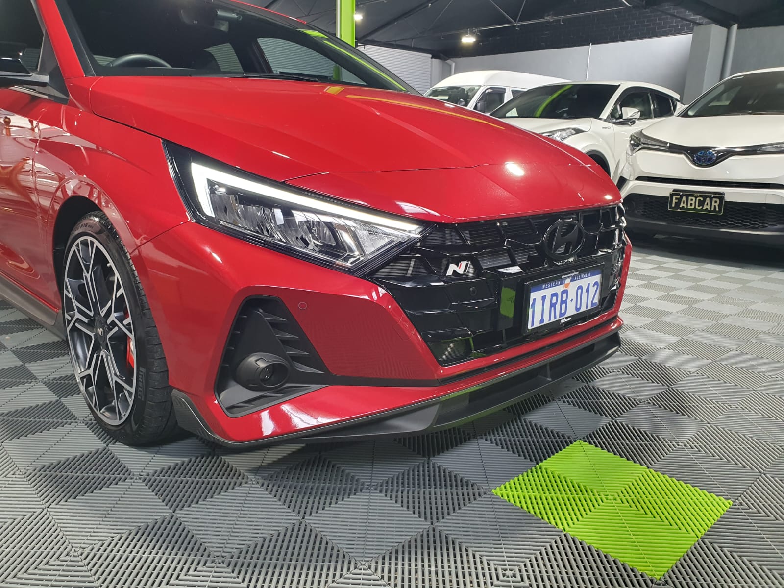 2025 Hyundai i20 Performance Red Pearl 6 Speed 7770Km - Available Now