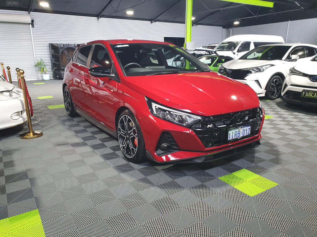 2025 Hyundai i20 Performance Red Pearl 6 Speed 7770Km - Available Now