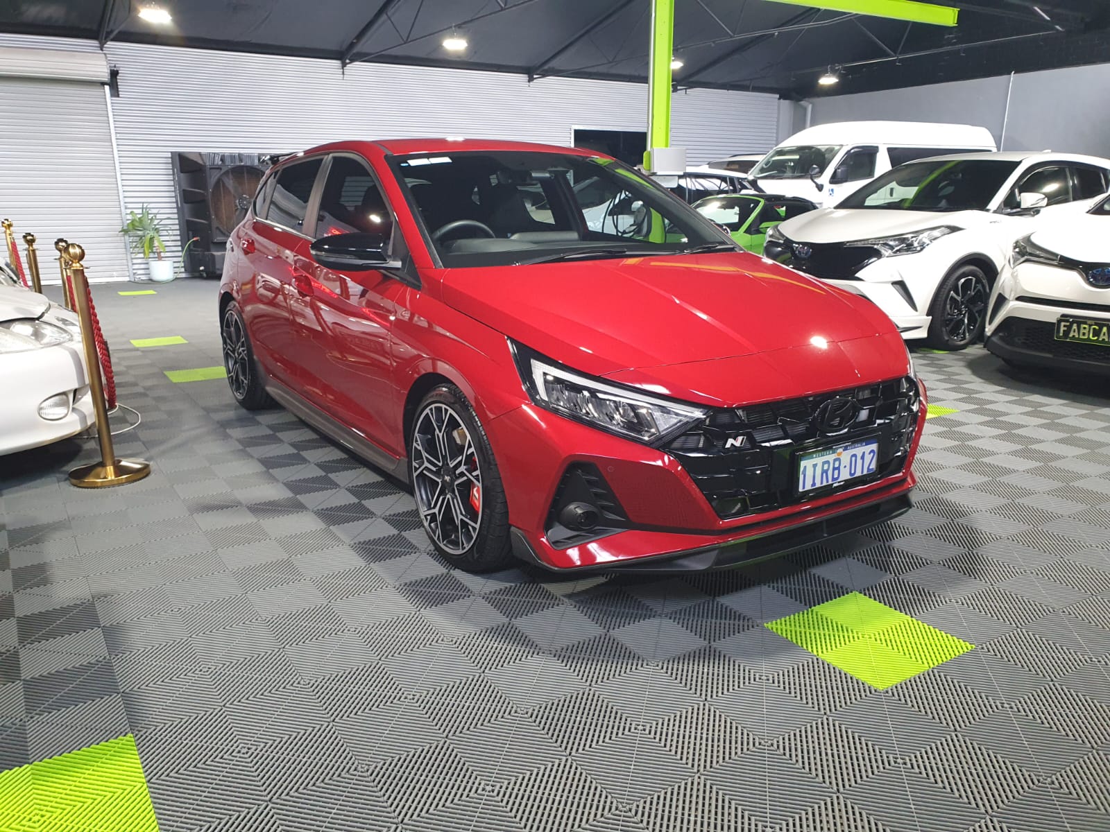 2025 Hyundai i20 Performance Red Pearl 6 Speed 7770Km - Available Now